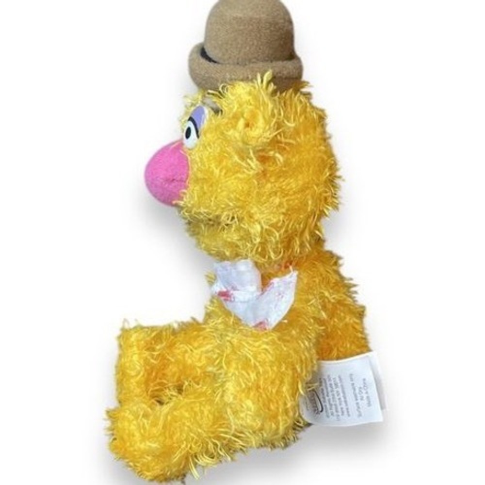 Sababa Toys Fozzie Bear Muppets 9" Bean Bag Plush Jim Henson Stuffed Animal - Picture 3 of 5